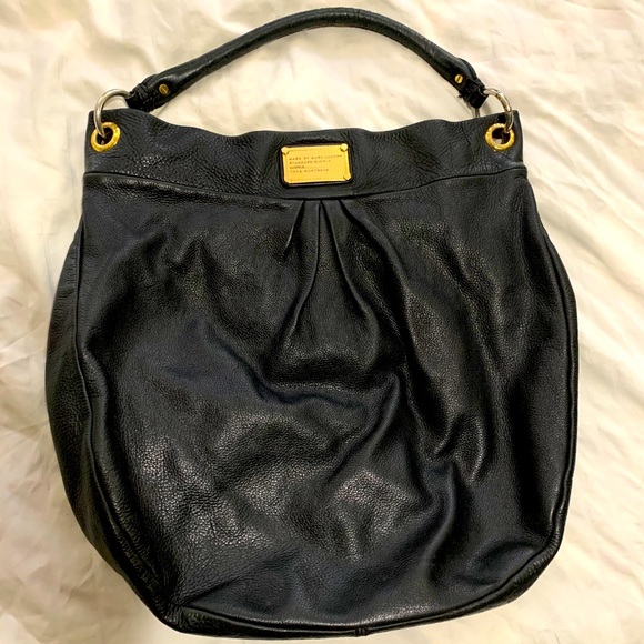 Marc by Marc Jacobs Lrg Blk Hobo Bag - Picture 1 of 7